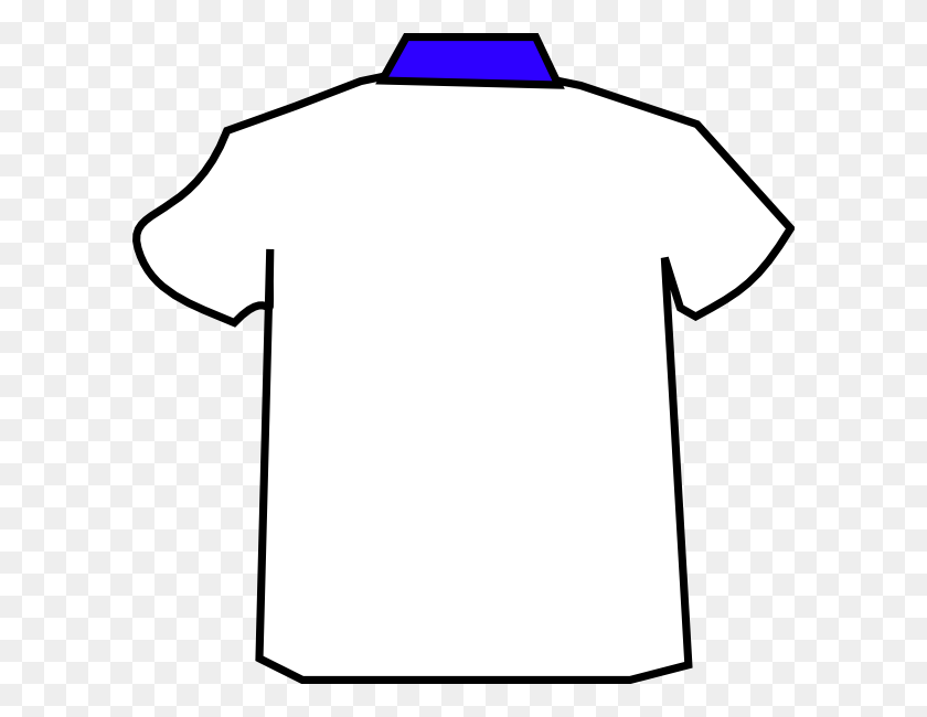 600x590 Blue Shirt Colar Png, Clip Art For Web - Shirt Clipart PNG
