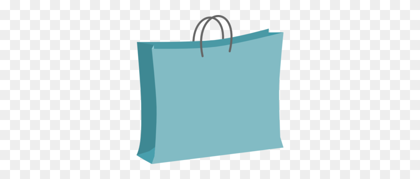 294x298 Blue Shopping Bag Clip Art - Shopping Bag Clipart