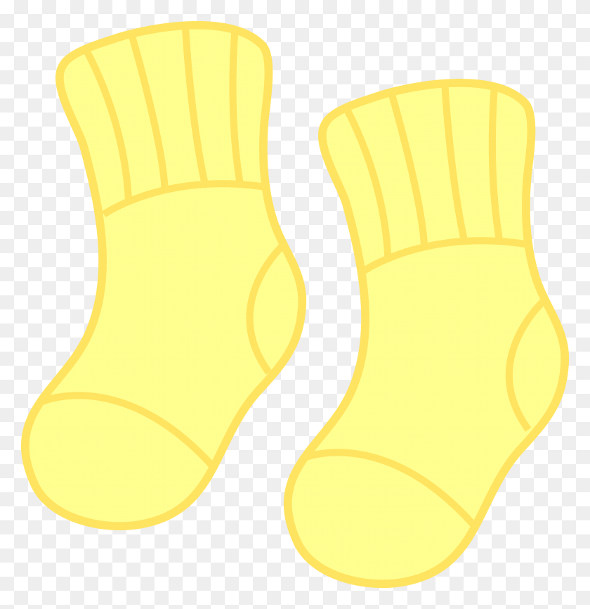 4462x4611 Blue Socks Cliparts - Baby Socks Clipart