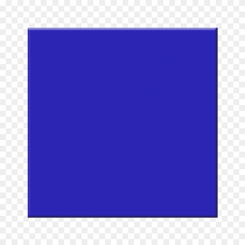 2400x2400 Blue Square Image - Blue Rectangle PNG