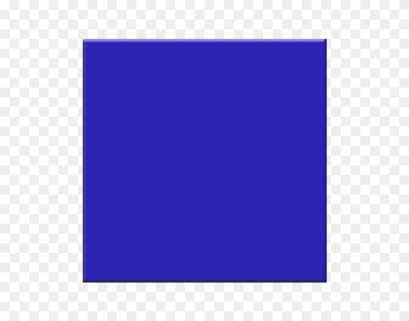 600x600 Синий Квадрат Png - Синий Прямоугольник Png