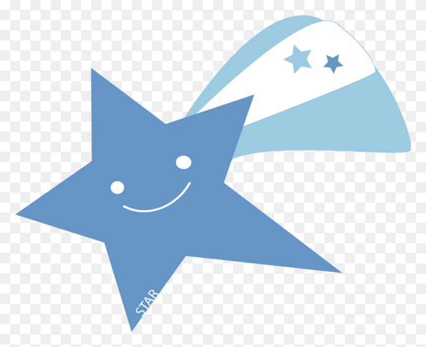 935x750 Blue Star Color - Star Student Clipart