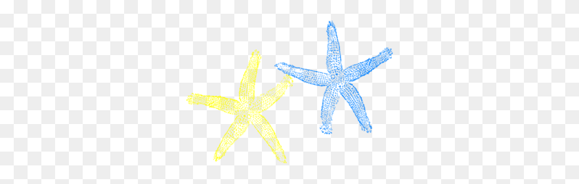 300x207 Blue Starfish Clip Art - Sea Star Clipart