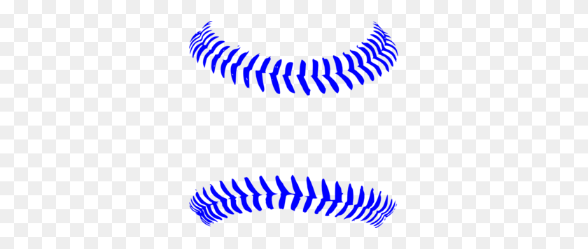 299x297 Blue Stitch Baseball Clip Art - Stitches PNG