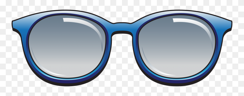 6213x2167 Blue Sunglasses Png Clipart - Transparent Sunglasses PNG
