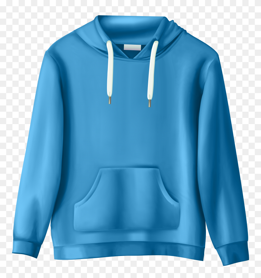 5598x6000 Blue Sweatshirt Png Clip Art - Sweatshirt Clipart