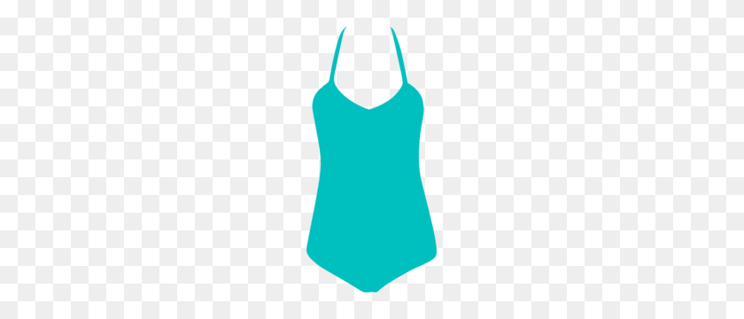 147x300 Blue Swim Suit Clip Art - Swim Suit Clip Art