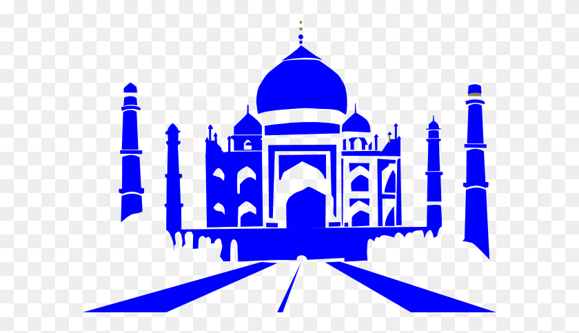 600x423 Imágenes Prediseñadas De Taj Mahal Azul - Taj Mahal Clipart