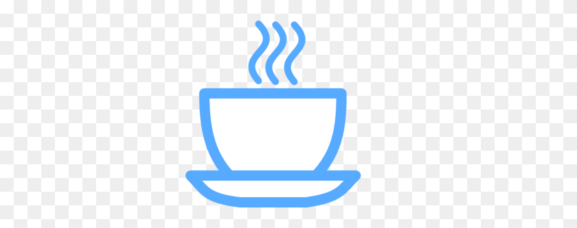 299x273 Blue Tea Cup Clip Art - Cup Of Tea Clipart
