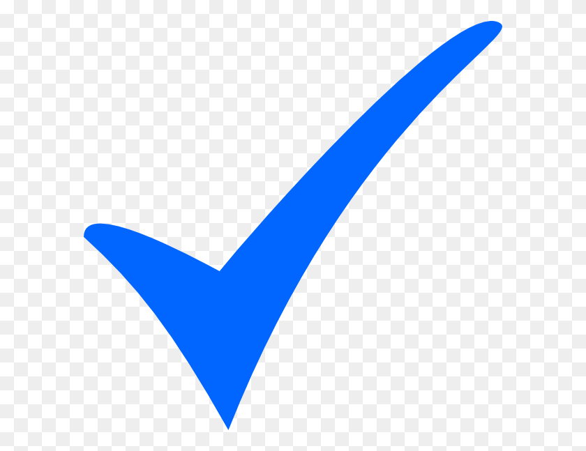 600x587 Blue Tick Icon - Tick PNG