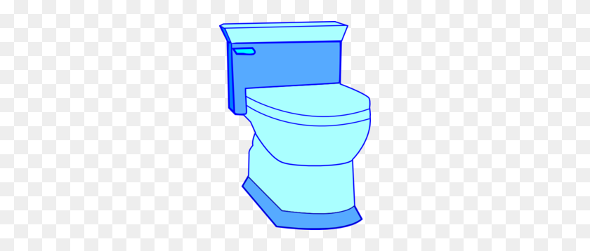 216x298 Blue Toilet Clip Art - Toilet Clip Art Free