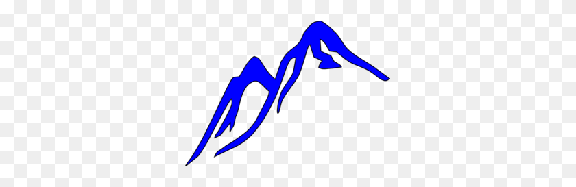 299x213 Blue Topped Mountain Clip Art - Blue Ridge Mountains Clipart