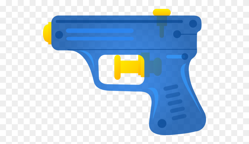 550x427 Pistolas, Juguetes Y Clipart De Pistola De Agua De Juguete Azul - Gun Clipart