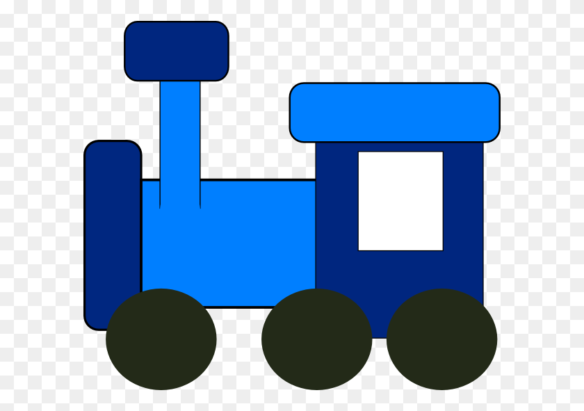 600x531 Blue Train Clip Art - Utilities Clipart