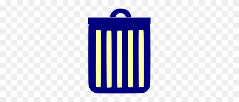 219x298 Blue Trash Can Png, Clip Art For Web - Picking Up Trash Clipart