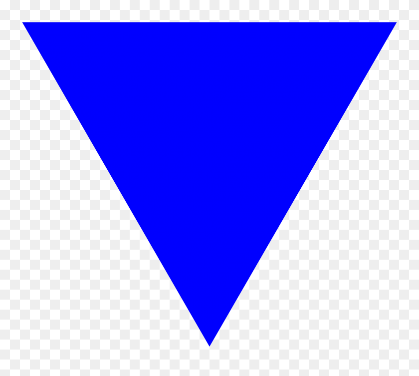 2000x1778 Blue Triangle - Blue Triangle PNG