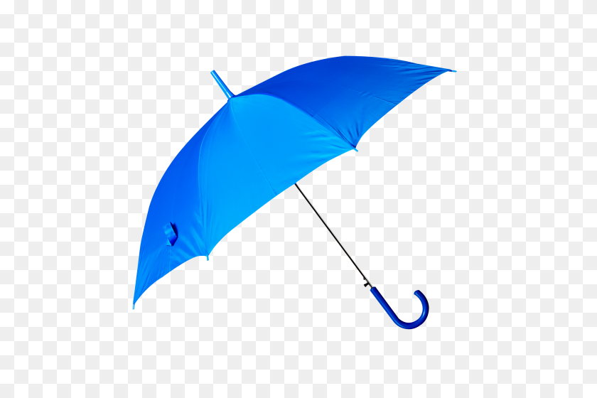 500x500 Blue Umbrella Png Image - PNG Download