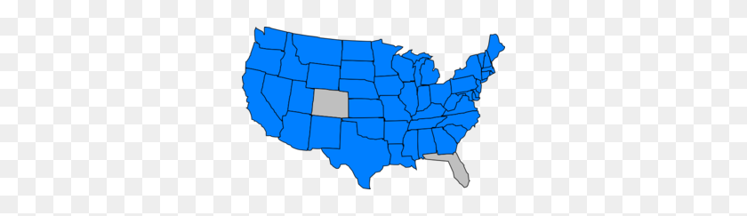 296x183 Imágenes Prediseñadas De Mapa De Estados Unidos Azul - Imágenes Prediseñadas De Mapa De Florida