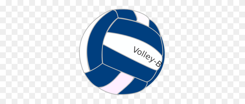 297x298 Blue Volleyball Cliparts - Volleyball Clipart