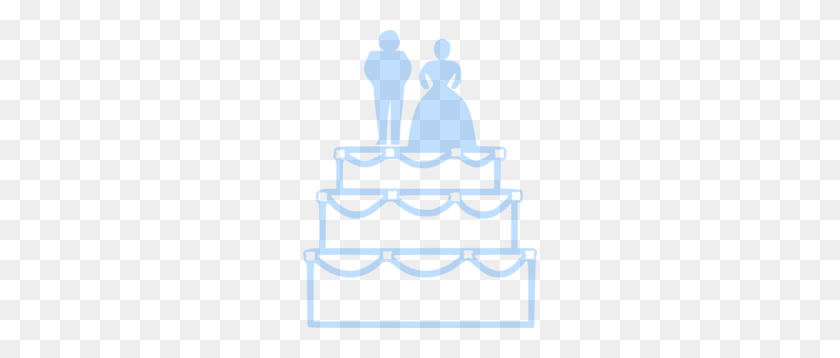 234x298 Blue Wedding Cake Clip Art - Wedding Cake Clipart