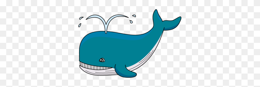 333x224 Blue Whale Clipart Printable - Whale Shark Clipart
