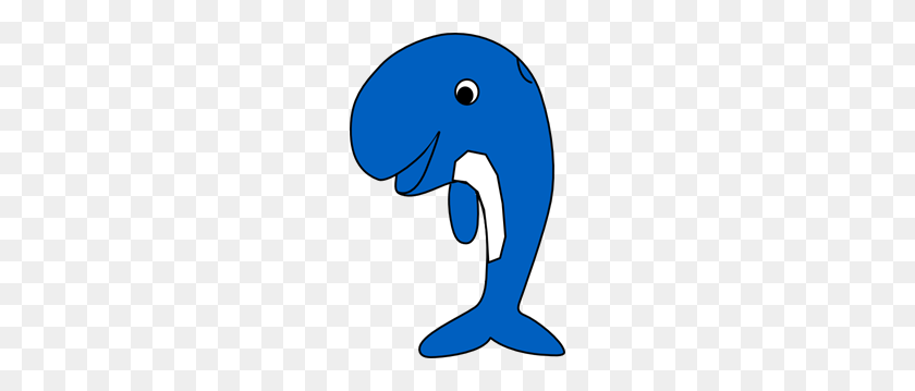 198x299 Blue Whale Png, Clip Art For Web - Whale Clipart Free