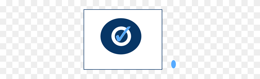 300x196 Blue White Checkmark Png, Clip Art For Web - White Check Mark PNG
