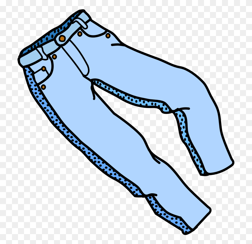 724x753 Blue Work Cliparts - Work Boots Clipart