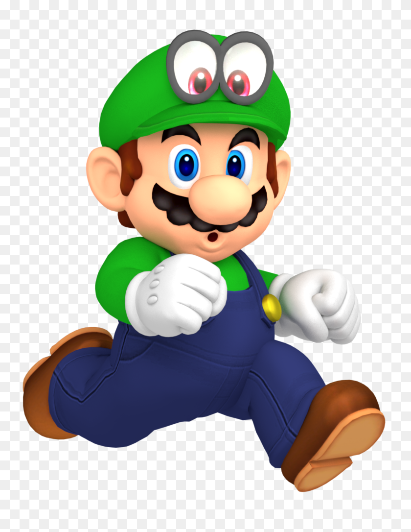 779x1026 Blueocto Is - Super Mario Odyssey Png