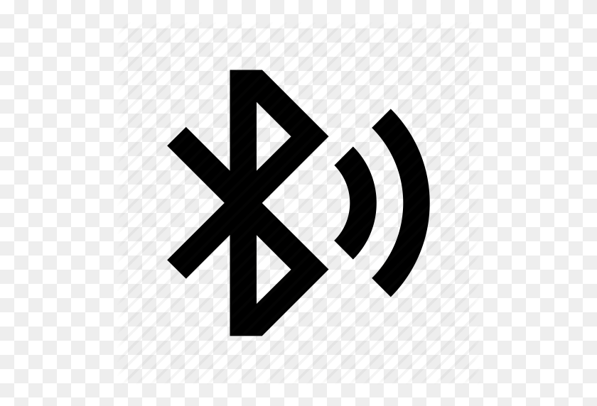 512x512 Bluetooth, Bluetooth Wave, Connection, Signal, Sync Icon - Bluetooth Logo PNG