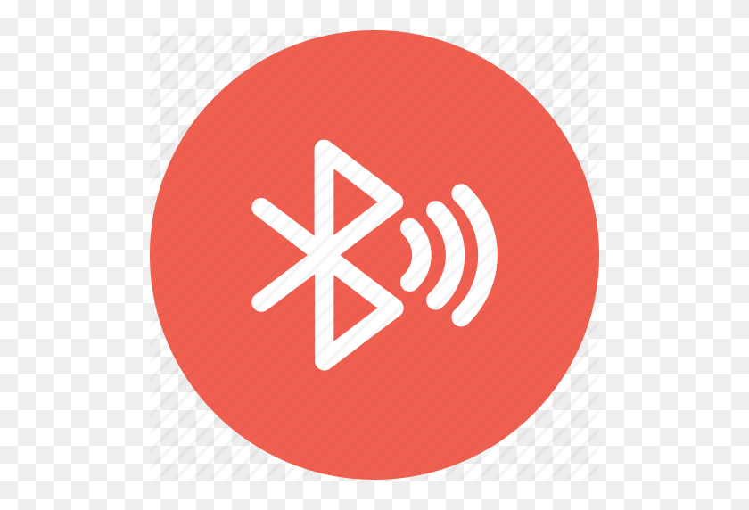 512x512 Bluetooth, Connect, Sync, Wave Icon Icon - Bluetooth PNG