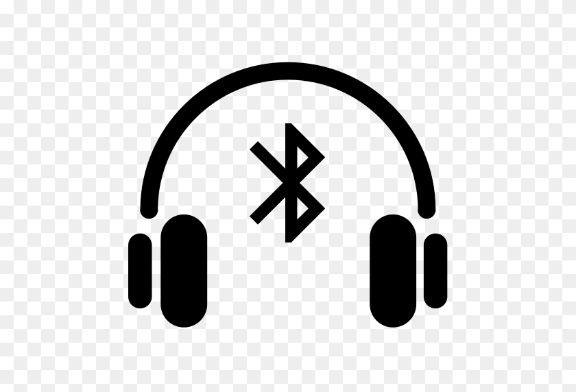 512x512 Auriculares Bluetooth, Conectividad Manos Libres, Icono De Auriculares Con Png - Bluetooth Png