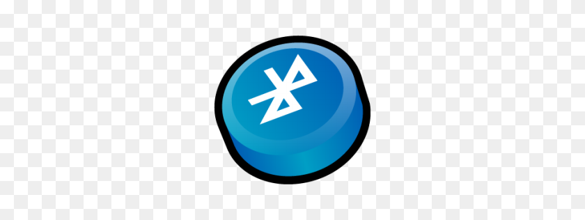 256x256 Icono De Bluetooth De Dibujos Animados Vol Iconset Hopstarter - Bluetooth Png
