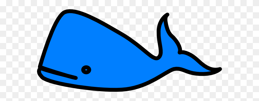 600x269 Bluewhale Md Clip Art Free Vector In Open Office Drawing - Blue Whale Clipart
