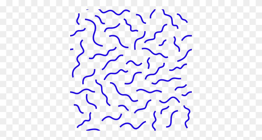 390x390 Bluewhite Squiggly Lines Inspo In Pattern - Line Pattern PNG