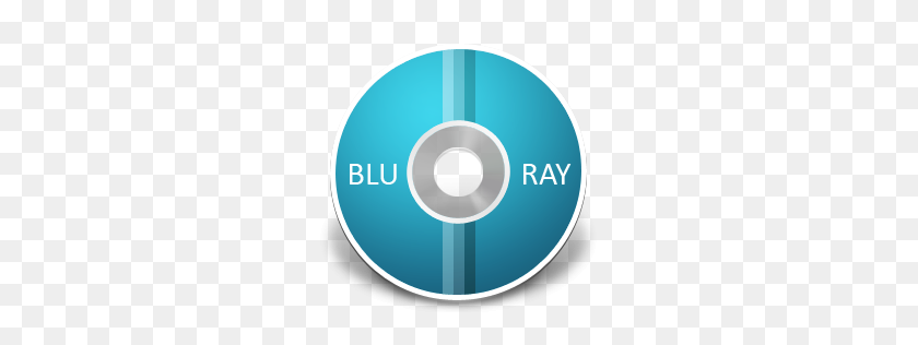 256x256 Значок Bluray - Логотип Blu Ray Png