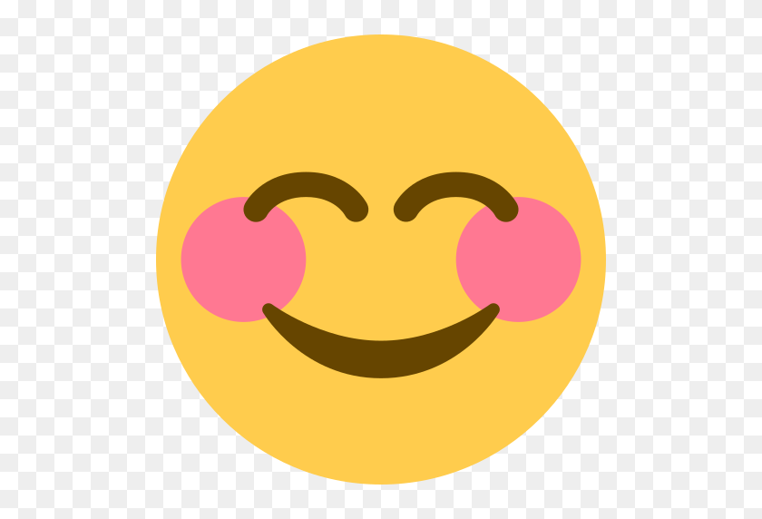 512x512 Blushing Emoji Meaning With Pictures From A To Z - Strong Emoji PNG