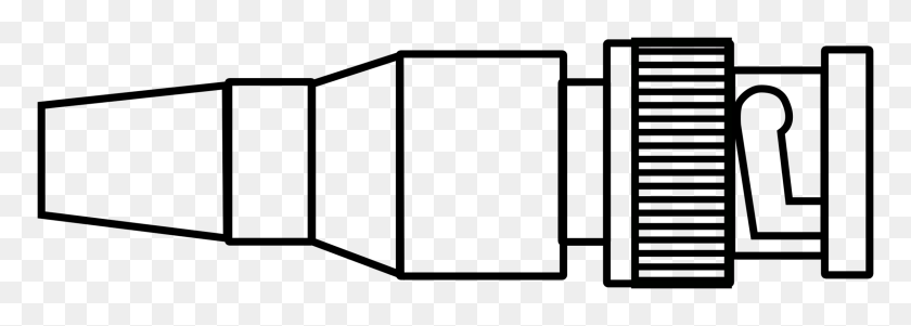 2419x750 Bnc Connector Electrical Connector Computer Icons Gender - Electrical Outlet Clipart