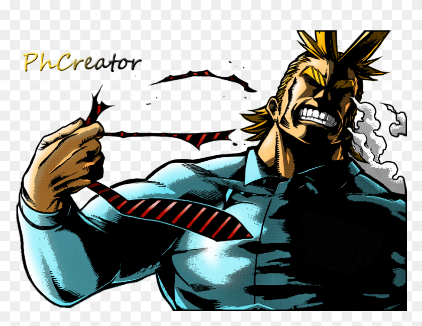 900x680 Bnh Academia - All Might Png