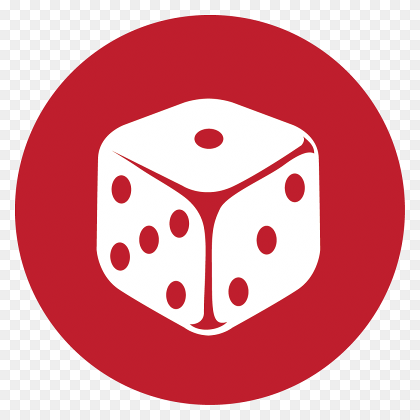 1042x1042 Board, Games, Red Icon - Red Dice PNG