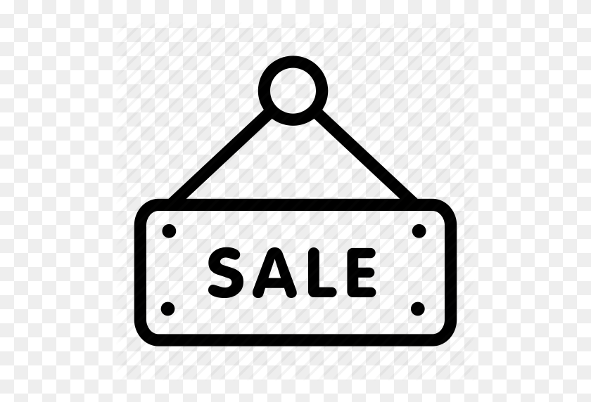 512x512 Board, Online, Sale, Sales, Shop, Sign Icon - Sale Sign Clip Art