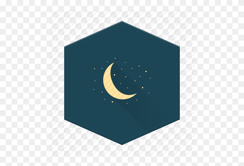 512x512 Boards, Individular, Moon, Night, Sky, Starts Icon - Night Sky PNG