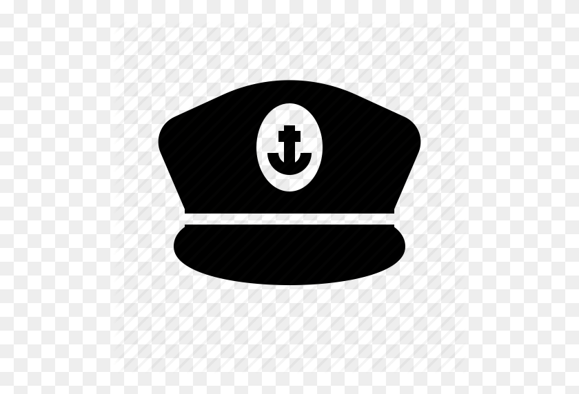 512x512 Boat, Captain, Hat, Nautical, Sail, Sailor, Ship Icon - Sailor Hat PNG