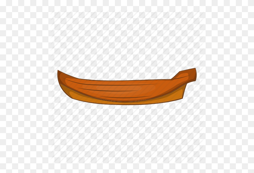 512x512 Boat, Cartoon, Gondolier, Object, Old, Sign, Wooden Icon - Cartoon Boat PNG