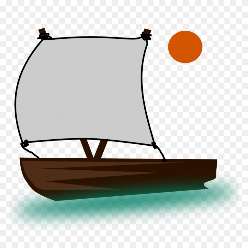 800x800 Boat Clipart Images - Row Boat Clipart
