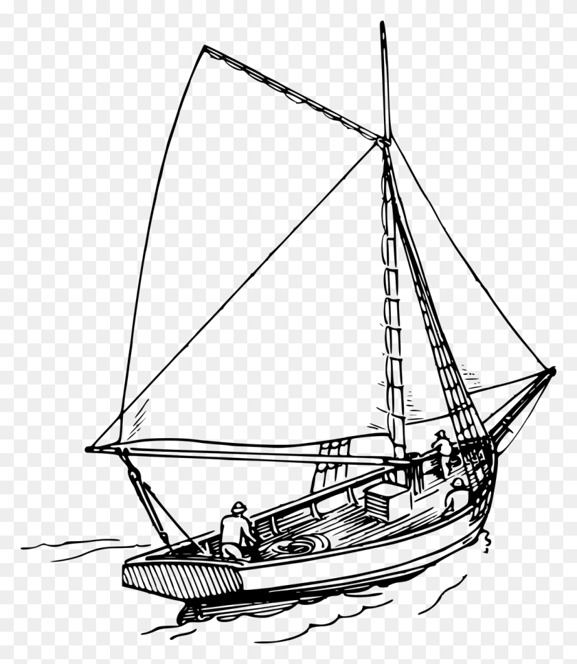 1100x1280 Лодка Клипарт Океан - Клипер Корабль Картинки