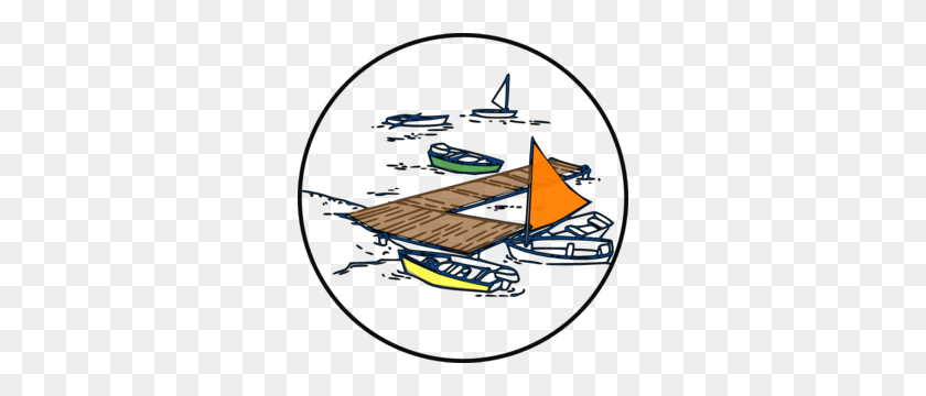 300x300 Boat Dock Clip Art - Boat Clipart