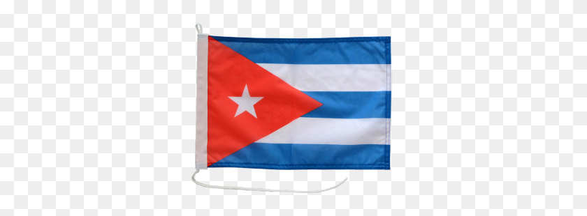 300x250 Boat Flags - Cuba Flag PNG