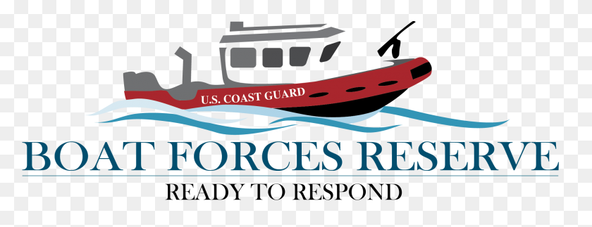 2040x689 Лодочные Силы Резервный Новый Резерв Компетенции Береговая Охрана Все Руки - Логотип Береговой Охраны Png