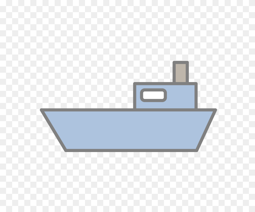 640x640 Boat Free Icon Material Illustration Clip Art - Refinery Clipart